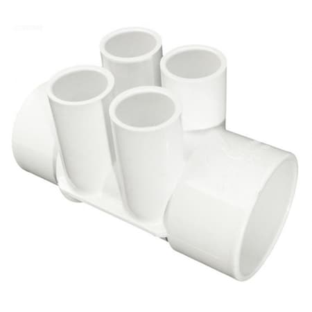 Hands On 672-4200B Waterway Manifold - 2 x 2 in. 4 0.75 in. Ports HA2526184